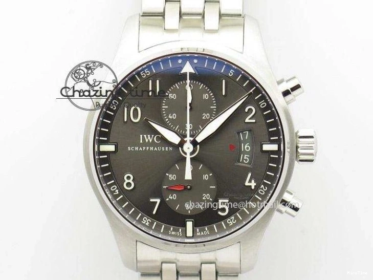 MIROTIME 0326 Efficient Mark XVIII Le Petit Prince IW327001 SS MKS 1:1 Best Edition White Dial On Leather Strap MIYOTA9015 V 7220